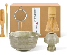 DĖL MATCHA 6 Vnt. BUSTER BOWL Žalias CERAMIC BAMBO