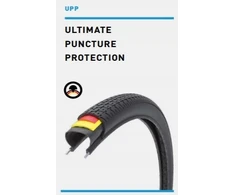 Deli Tire DELI padanga 28x1,75 su 2,5 mm įdėklu nuo pradūrimo ir atspindinčia juostele