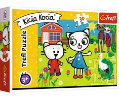 Dėlionė 30 dalių Katės Katytės nuotykiai Trefl Katytė Katytė 18264 galvosūkis