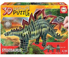 Educa Dėlionė 3D STEGOSAURAS 6-99 metų