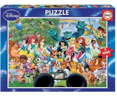 Educa dėlionė 1000 vnt. - Disney personažai