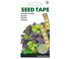 Deluxe Garden Baziliko sėklos ant juostos G 2m/2vnt. Veisliu Mišinys