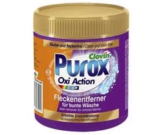 Dėmių valymo milteliai Oxi Action Purox 750g Color
