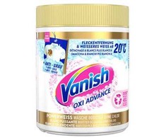 Dėmių valymo milteliai Oxi Advance Vanish 900g Baltas