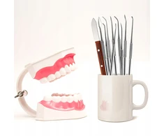 DENTAL RINKINYS NERŪDijančiojo PLIENO KERAMINIS GRAVIAVIMAS