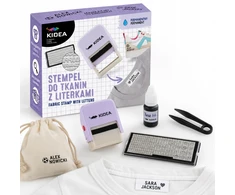 Derform KIDEA personalizuotas AUDINIO ANTspaudas SU raidėmis PRODUKTŲ RINKINYS