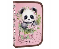 Derform Mokyklinis dėklas su pelyte Panda, mergaitei, su priemonėmis