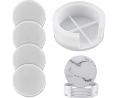 DERVOS PELIETINIS 5 Vnt. APVALUS SILIKONINIS LIEDYMAS DIY