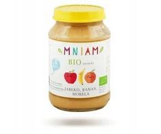 Deser jabłko-banan-morela od 5 miesiąca BIO 190 g MNIAM