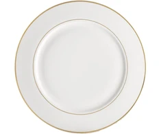 Desertinė lėkštė AMBITION AURA GOLD, porcelianinė, 16,5 cm