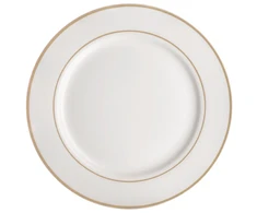 Desertinė lėkštė Aura Gold Ambition 19cm balta