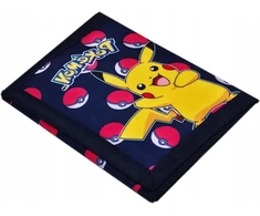Design VAIKŲ PINIGINĖ SU PIKACHU IR POKEBALL MONETŲ KIŠENĖS UŽDARYMU