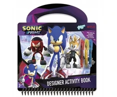 Designer Activity Book Sonic Totum kūrybinis rinkinys