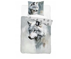 Detexpol Jaunimo patalynės komplektas 160x200 Vilkas