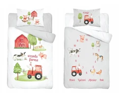 Detexpol Kūdikių patalynė 90x120 Tractor Farm COTTON