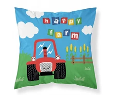 Detexpol Užvalkalas na poduszkę MAYA MOO Farma 40 x 40 cm mėlyna (4278B1)