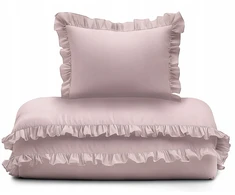 Detexpol VAIKŲ PATALYS SU RIFFLE 100x135 COTTON Rožinis Rožinis BOHO RIFFLE