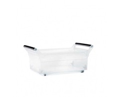 Prosperplast Dėžė plastikinė permatoma 58x38x26 cm NUK low KEDEN NUK6L-S429