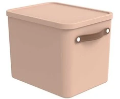 Dėžė su dangčiu ir rankenomis Maloja Rotho 40x29x29.5cm/27L Meadow Rose