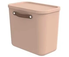 Dėžė su dangčiu ir rankenomis Maloja Rotho 39.5x34x26.5/25L Meadow Rose