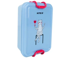 Dėžutė maistui Kite su skyreliais, 650ml, mėlyna