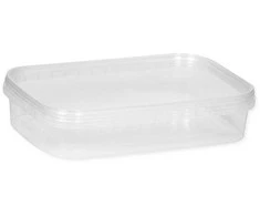 Be Prekinio Zenklo Dėžutės plastikinės su dangčiu 5 vnt. x 500 ml tinka maistui, daugkartinės