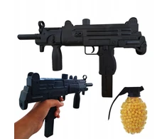 Diabolo KULAS SU PLASTIKINIAIS KAMULIAIS UZI Juodas + 500 KAMULIŲ