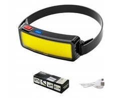 Diaway LATARKA CZOŁOWA LED AKUMULATOROWA MOCNA CZOŁÓWKA TAKTYCZNA LM USB SZPERACZ