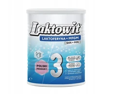 Didelė skardinė modifikuoto pieno Laktowit 3 Laktoferrin + MFGM + 12m per metus 850 g