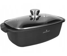 Didelė ZWIEGER Raudonas LINE neprideganti kepimo skarda 33 cm