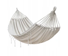 DIDELIS DVIGUBAS HAMAKAS XXL 280x150 CM SODAS STIPRUS IKI 150KG BOHO