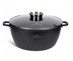 DIDELIS FUNKCINIS MARMURINIS PUODAS SU DANGIU 18,5 L 40 cm EDENBERG 8155