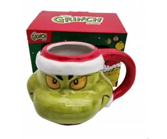 Didelis keraminis puodelis THE GRINCH 400ml Kalėdinė dovana BN
