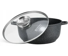 DIDELIS marmurinis PUODAS Gastronomija 32cm 10L INDUKCINĖS Dujos 8153