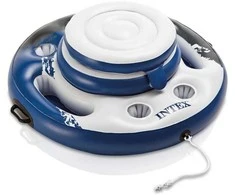 Didelis plaukiojantis šaldytuvas baseinui, kurio skersmuo 89 cm INTEX 56822