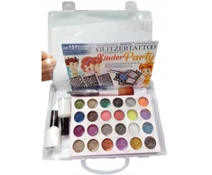 DIDELIS TATUiruočių rinkinys, ŠABLONAI, GLITTER TATUiruotės, PLAUNAMI GLITTER