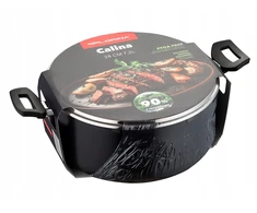 DIDELIS tradicinis puodas Florina Calina 7,2L 28cm su dangteliu DUJŲ ĮVEDIMAS