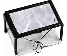 DIDINAMASIS DIDINIMAS 3X A4 DIDELIS SU LED FONINIU ŠVIETMU SKAITYTI