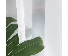 Dieninė užuolaida DIANA, su juosta, baltos sp., 400 x 260 cm, 100 % PES