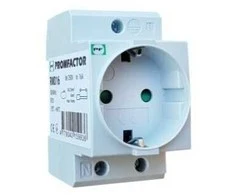 DIN Kištukinis lizdas Promfactor 16A 230V