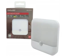 Dioled Lampka nocna LED USB 40lm 3000K czujnik ruchu i zmierzchu