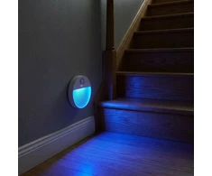 Dioled Lampka nocna LED USB RGB czujnik ruchu i zmierzchu ściemnialna