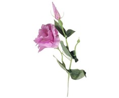 Dirbtinė eustomos šaka 55cm spalvota