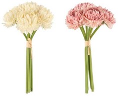 Dirbtinė gėlė BUSH CHRYSANTHEMUM, įv. spalvų, 23 cm