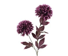 Dirbtinė gėlė CHRYSANTHEMUM, t.violetinės sp., 10 x 24 x 80 cm, 1 vnt