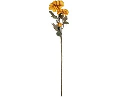Dirbtinė gėlė CHRYSANTHEMUM, t.violetinės sp., 10 x 24 x 80 cm, 1 vnt