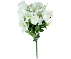 Dirbtinė gėlė DAHLIA, 4 spalvos, 73 cm