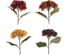 Dirbtinė gėlė HYDRANGEA, 4 rūšys, 60 cm