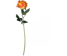 Dirbtinė gėlė ROSE, 4 spalvų, 48 cm