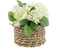 Dirbtinė gėlė vazonėlyje ILAJA, 4 rūšys, 11 cm